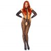 Leg Avenue Reversible Long Sleeved Bodystocking UK 814