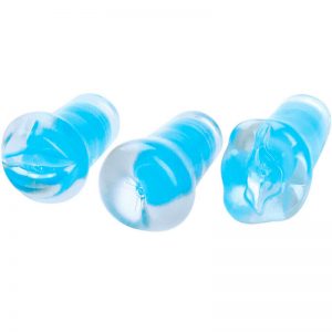 Cyberskin Transluctent Stroker Triplets Masturbator